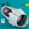 RESKIT RSU32-0246 F-105 Thunderchief exhaust nozzle for Trumpeter kit (3D Printed) (1/32)